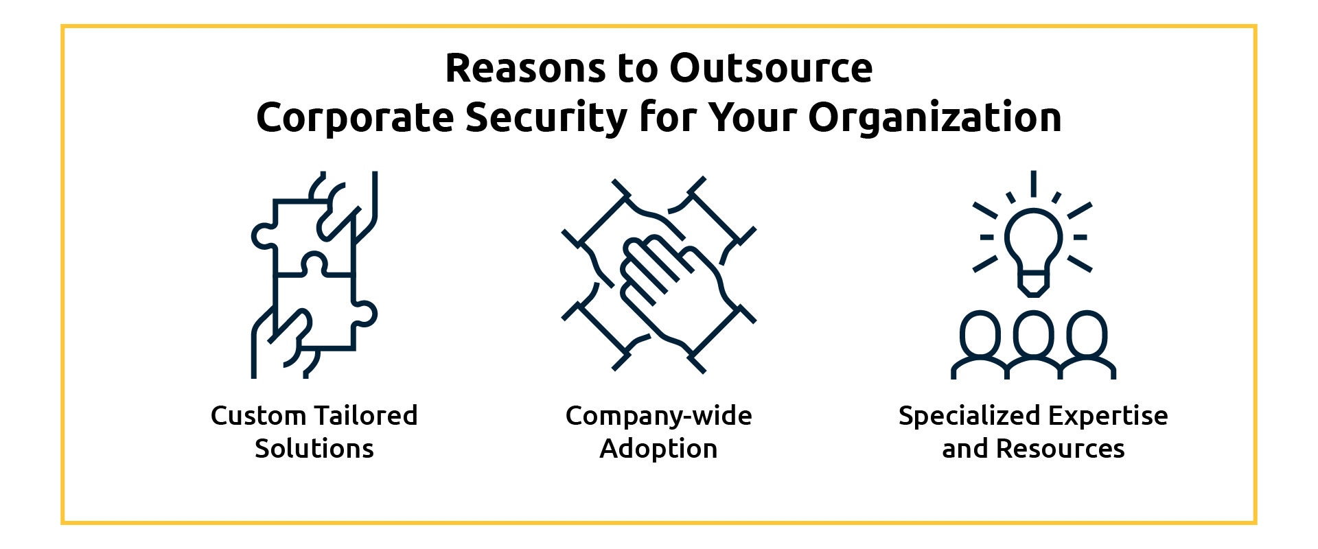 top 3 reasons to outsource corporate security services