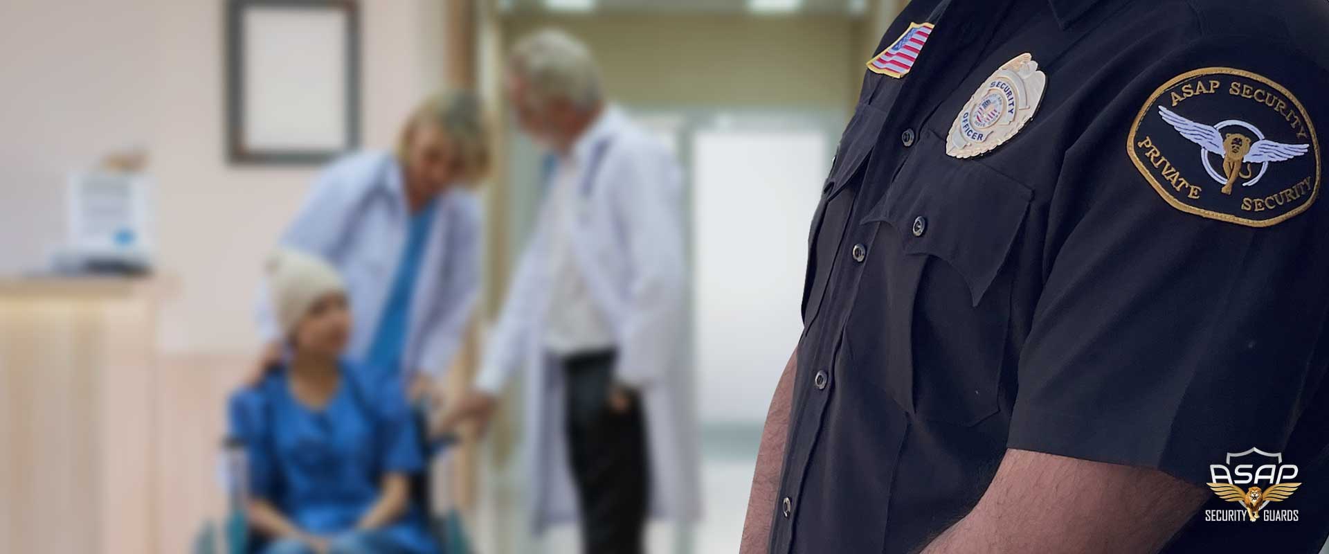 ASAP Security guard protecting health clinic in San Diego